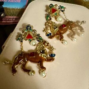 Colorful Dragon Earrings